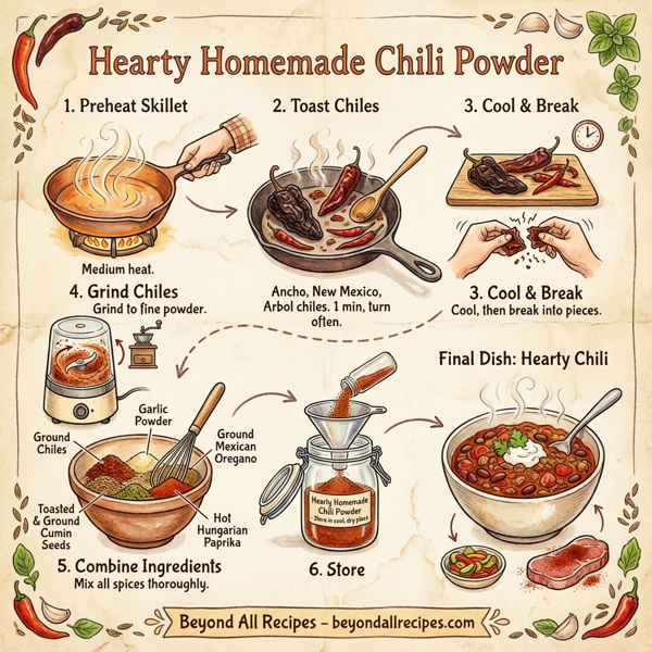 Hearty Homemade Chili Powder instructions