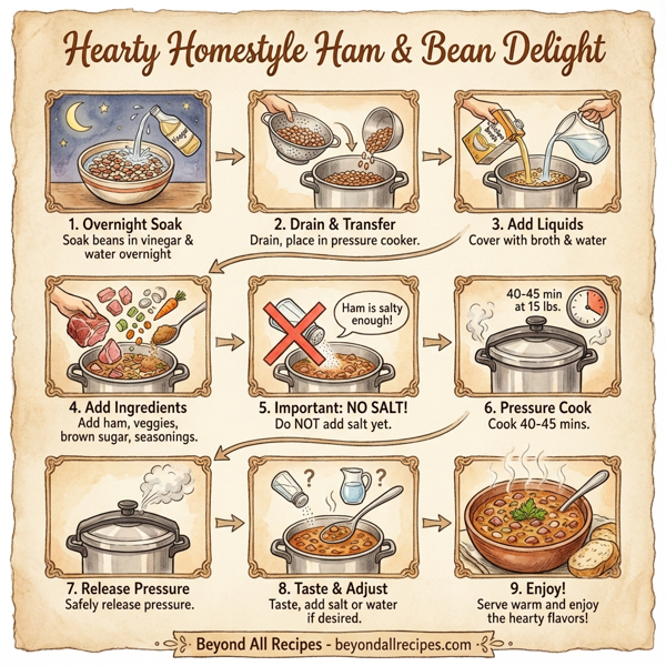 Hearty Homestyle Ham & Bean Delight instructions