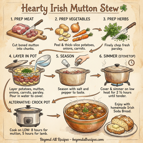 Hearty Irish Mutton Stew instructions