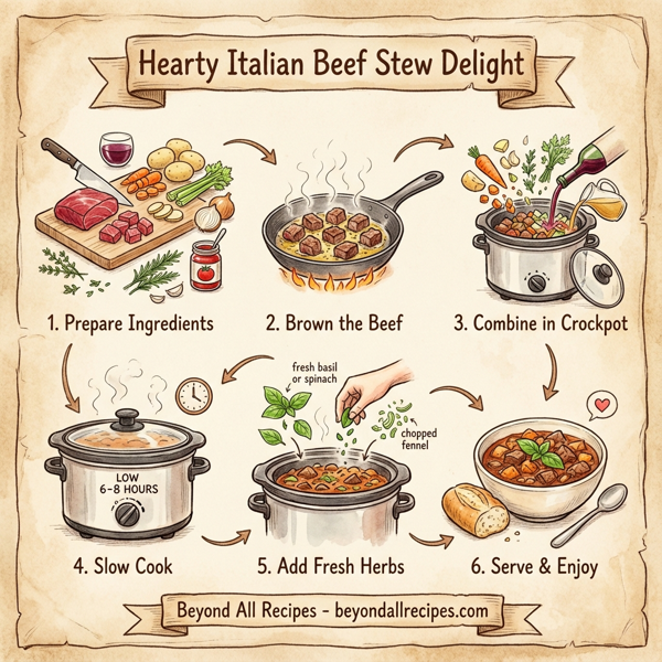 Hearty Italian Beef Stew Delight instructions