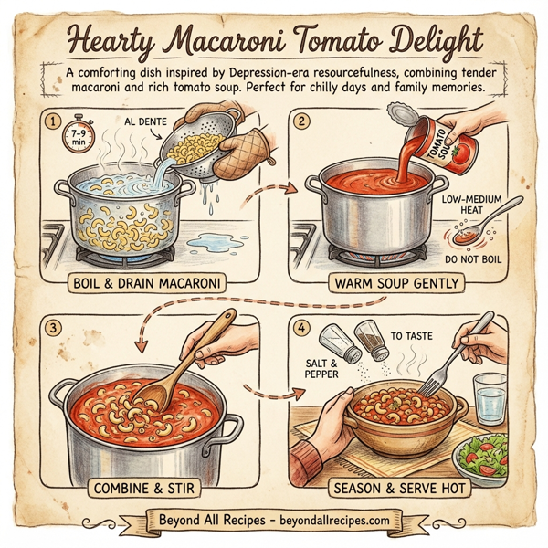 Hearty Macaroni Tomato Delight instructions