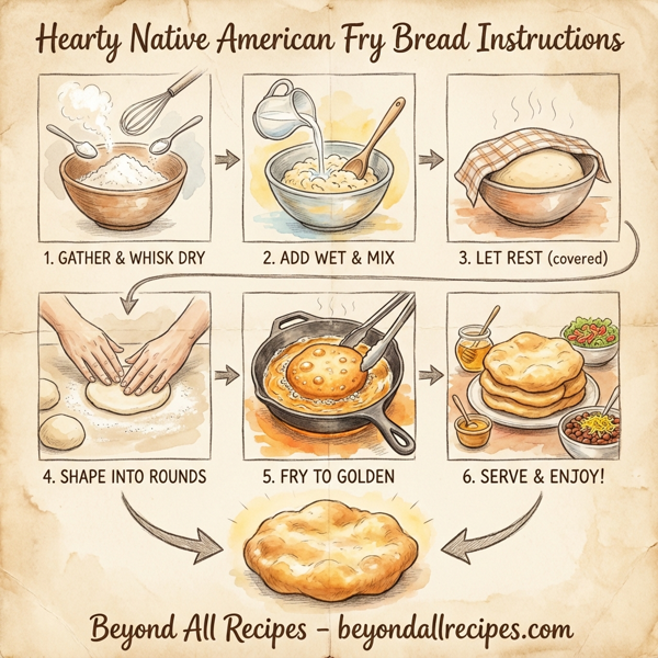 Hearty Native American Fry Bread instructions