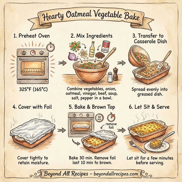 Hearty Oatmeal Vegetable Bake instructions