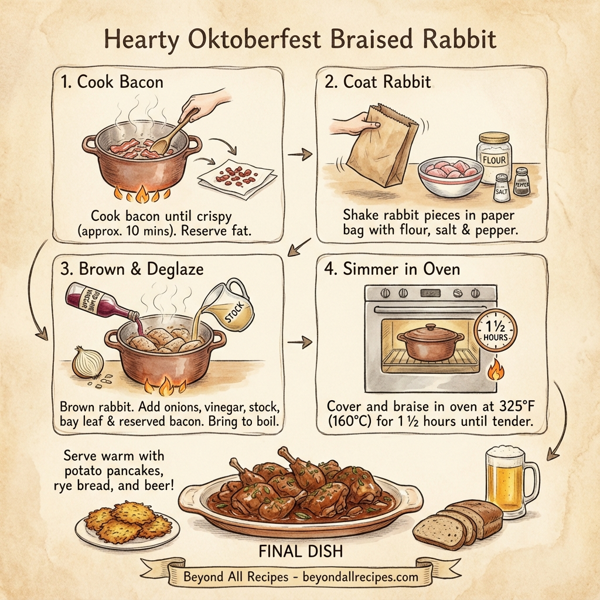 Hearty Oktoberfest Braised Rabbit instructions