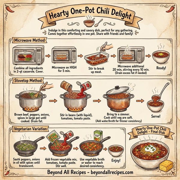 Hearty One-Pot Chili Delight instructions