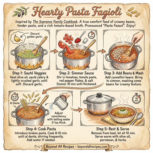 Hearty Pasta Fagioli instructions