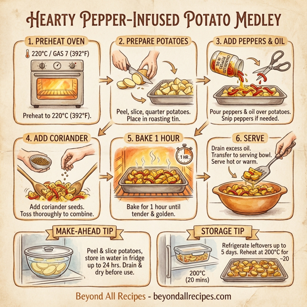 Hearty Pepper-Infused Potato Medley instructions