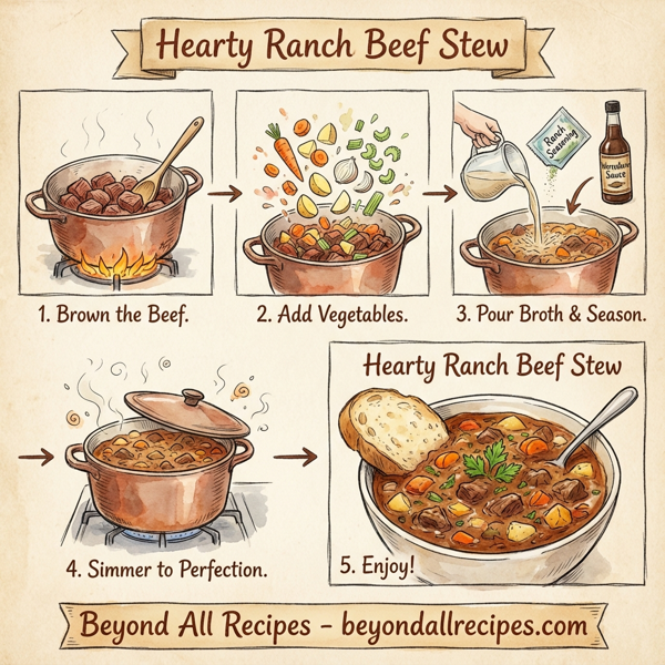 Hearty Ranch Beef Stew instructions