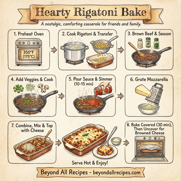 Hearty Rigatoni Bake instructions