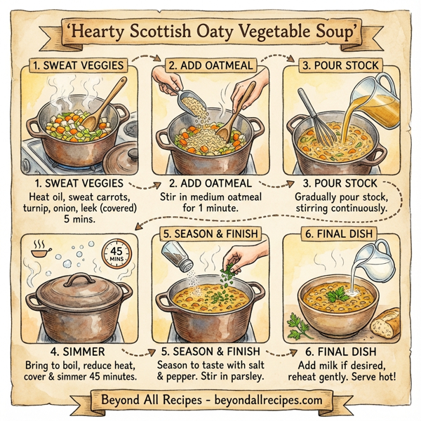 Hearty Scottish Oaty Vegetable Soup instructions