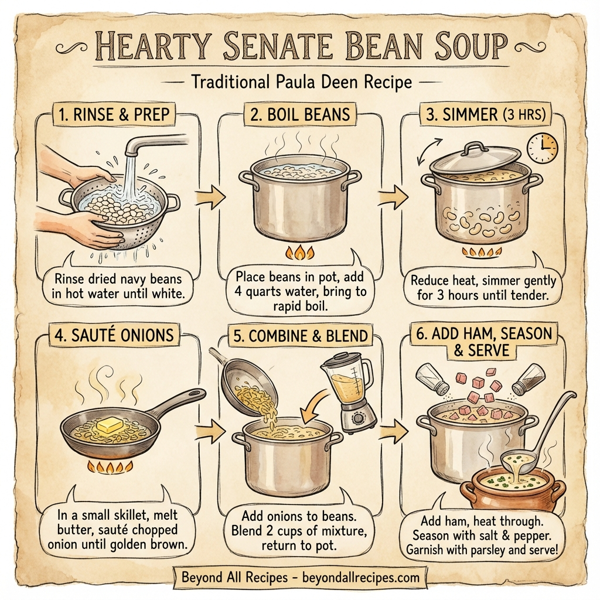 Hearty Senate Bean Soup instructions