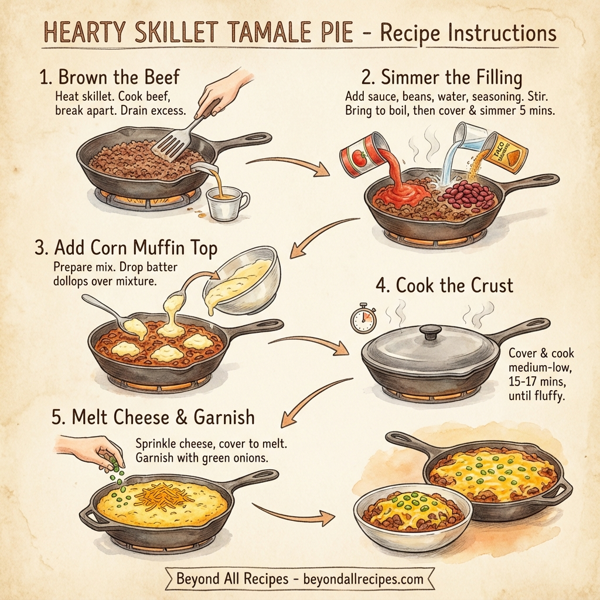 Hearty Skillet Tamale Pie instructions