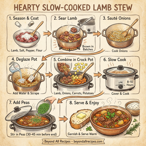 Hearty Slow-Cooked Lamb Stew instructions