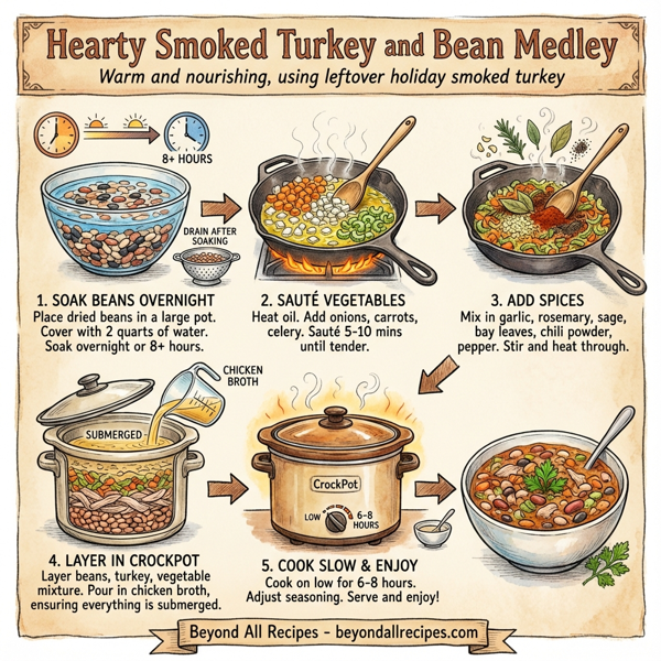 Hearty Smoked Turkey and Bean Medley instructions