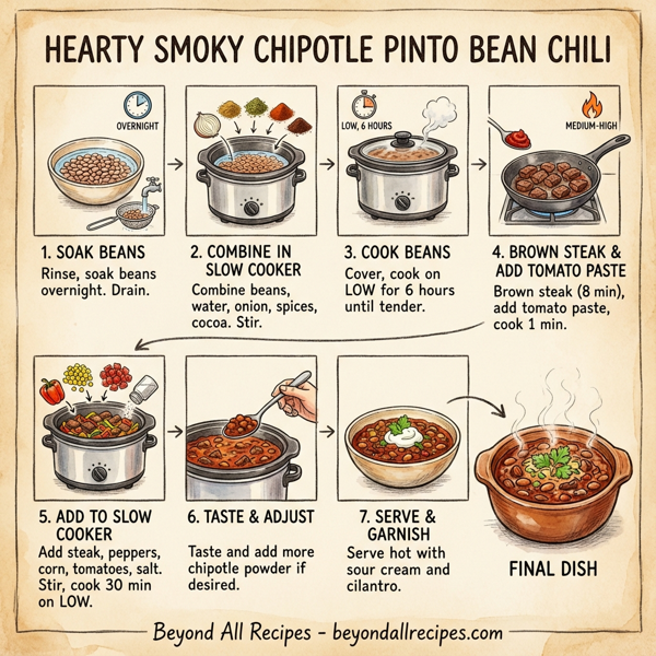 Hearty Smoky Chipotle Pinto Bean Chili instructions