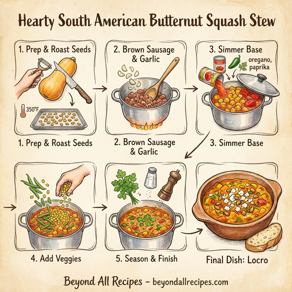 Hearty South American Butternut Squash Stew instructions
