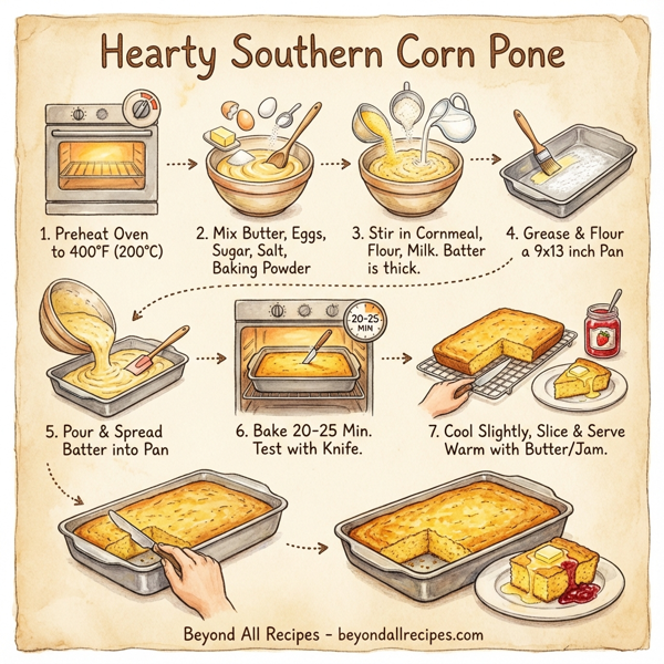 Hearty Southern Corn Pone instructions
