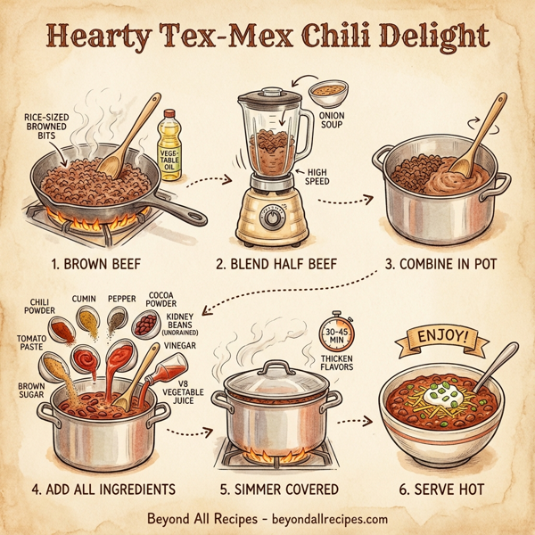 Hearty Tex-Mex Chili Delight instructions