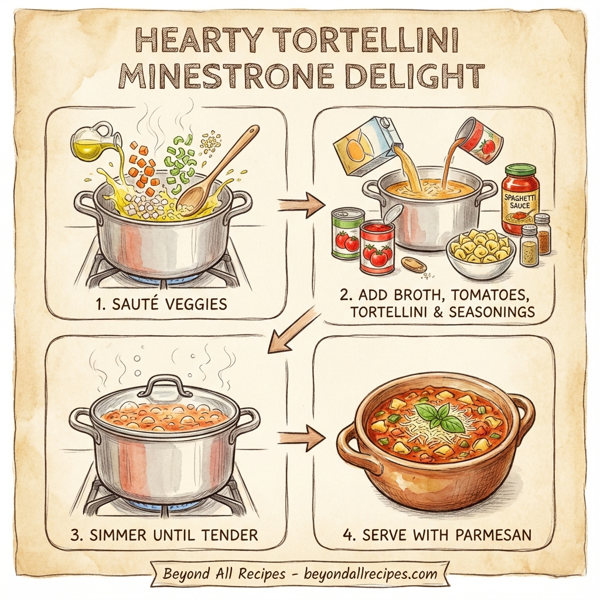Hearty Tortellini Minestrone Delight instructions