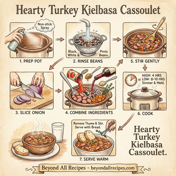 Hearty Turkey Kielbasa Cassoulet instructions
