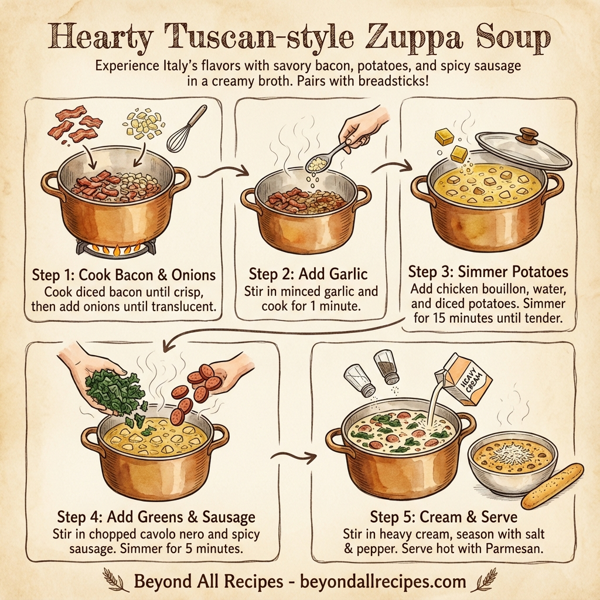 Hearty Tuscan-style Zuppa Soup instructions