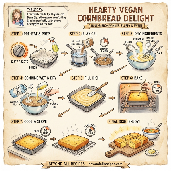 Hearty Vegan Cornbread Delight instructions