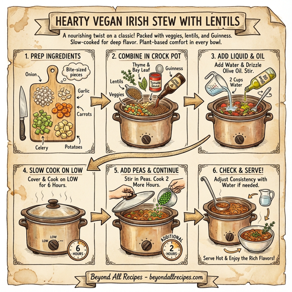 Hearty Vegan Irish Stew with Lentils instructions