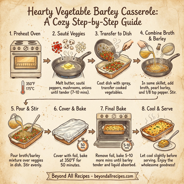 Hearty Vegetable Barley Casserole instructions