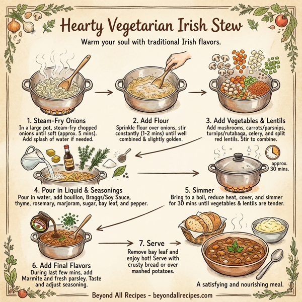 Hearty Vegetarian Irish Stew instructions