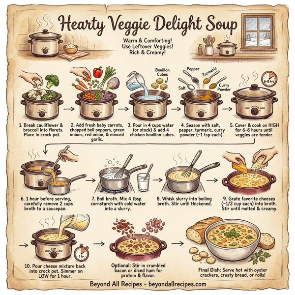 Hearty Veggie Delight Soup instructions