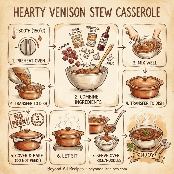 Hearty Venison Stew Casserole instructions