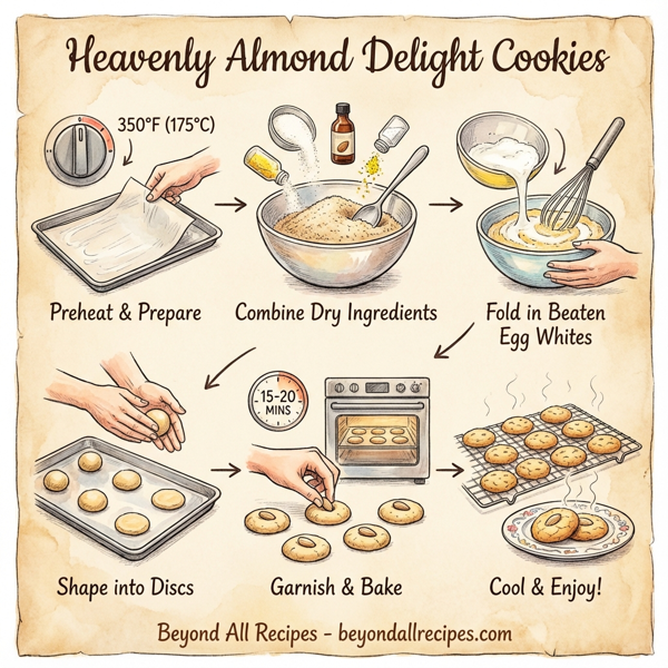 Heavenly Almond Delight Cookies instructions