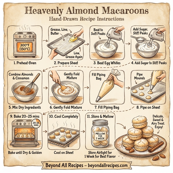 Heavenly Almond Macaroons instructions