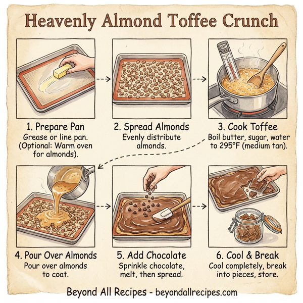 Heavenly Almond Toffee Crunch instructions