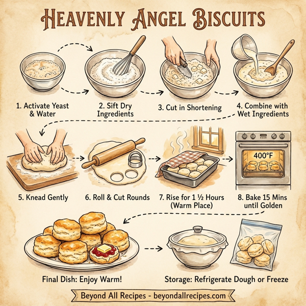 Heavenly Angel Biscuits instructions