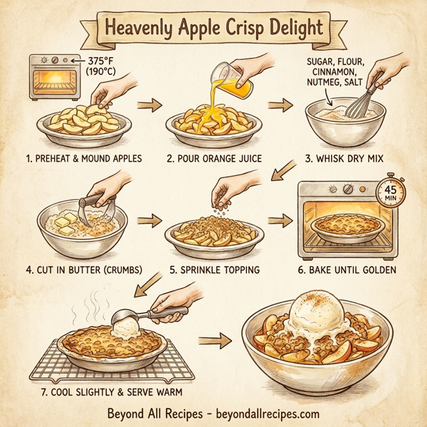 Heavenly Apple Crisp Delight instructions