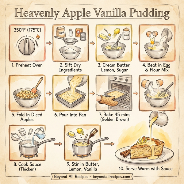 Heavenly Apple Vanilla Pudding instructions