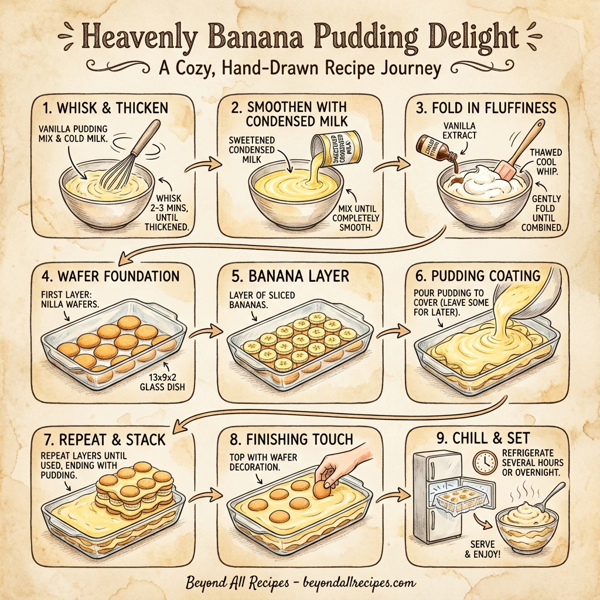 Heavenly Banana Pudding Delight instructions