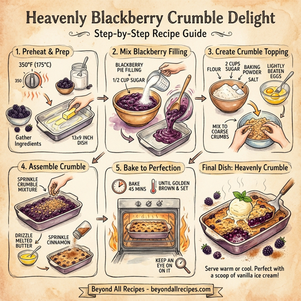 Heavenly Blackberry Crumble Delight instructions