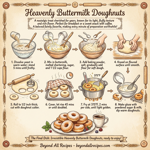 Heavenly Buttermilk Doughnuts instructions
