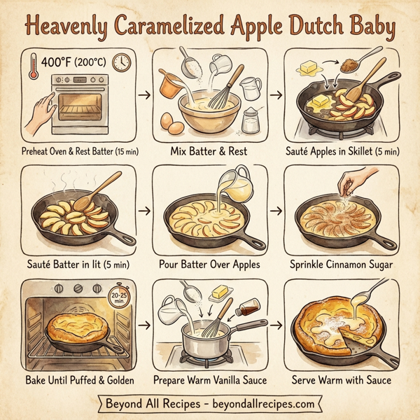 Heavenly Caramelized Apple Dutch Baby instructions