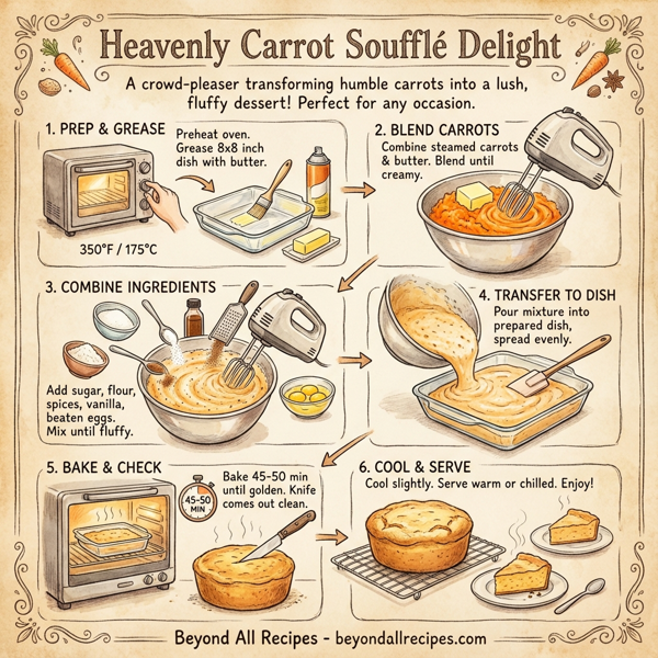 Heavenly Carrot Soufflé Delight instructions