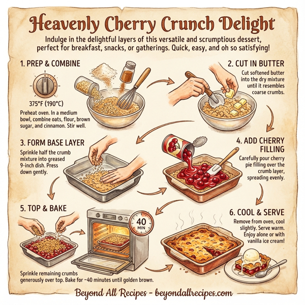 Heavenly Cherry Crunch Delight instructions