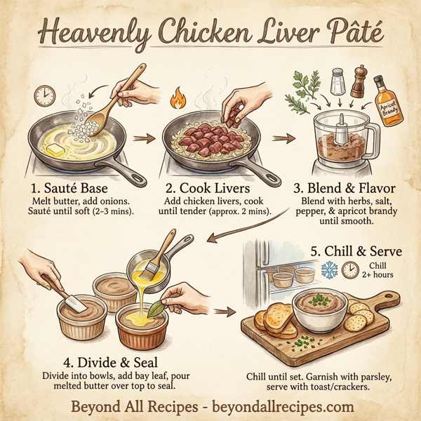 Heavenly Chicken Liver Pâté instructions