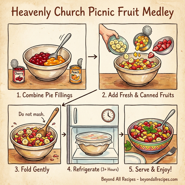 Heavenly Church Picnic Fruit Medley instructions