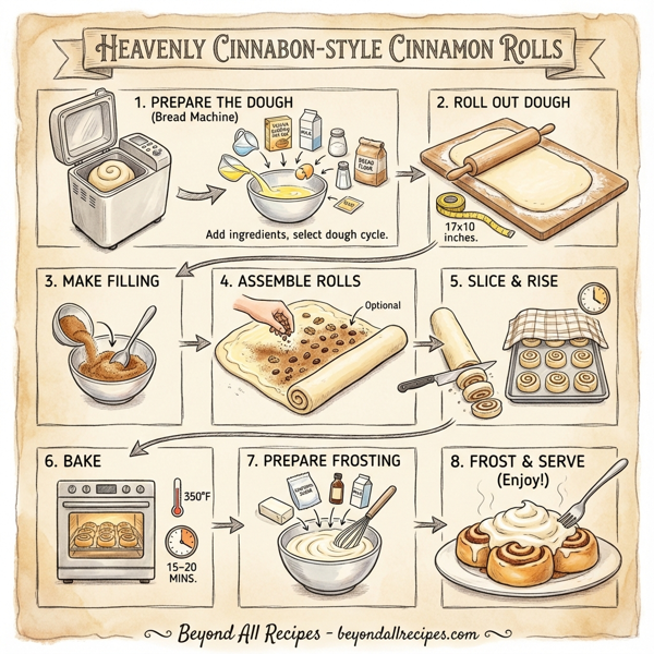 Heavenly Cinnabon-Style Cinnamon Rolls instructions