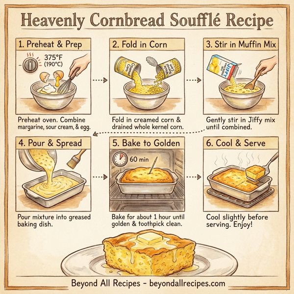 Heavenly Cornbread Soufflé instructions