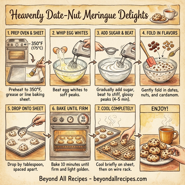 Heavenly Date-Nut Meringue Delights instructions