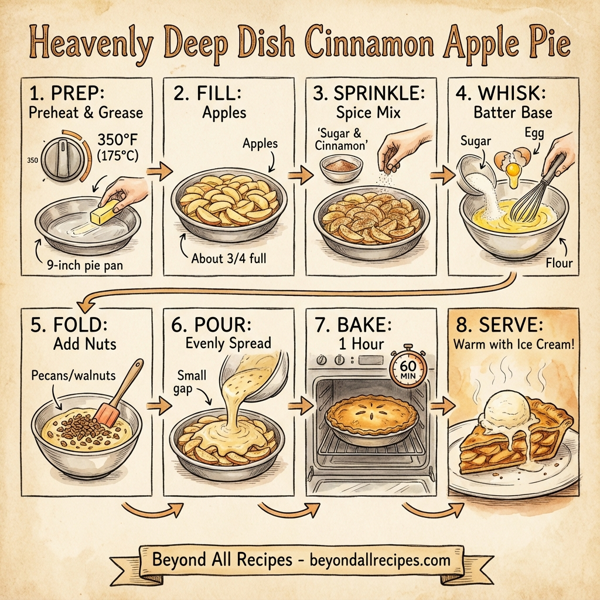 Heavenly Deep Dish Cinnamon Apple Pie instructions