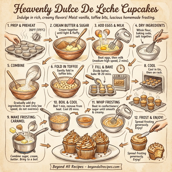 Heavenly Dulce De Leche Cupcakes instructions